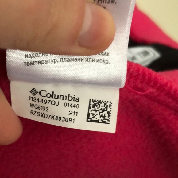 Pink and black Columbia jacket - Picture 8 of 8